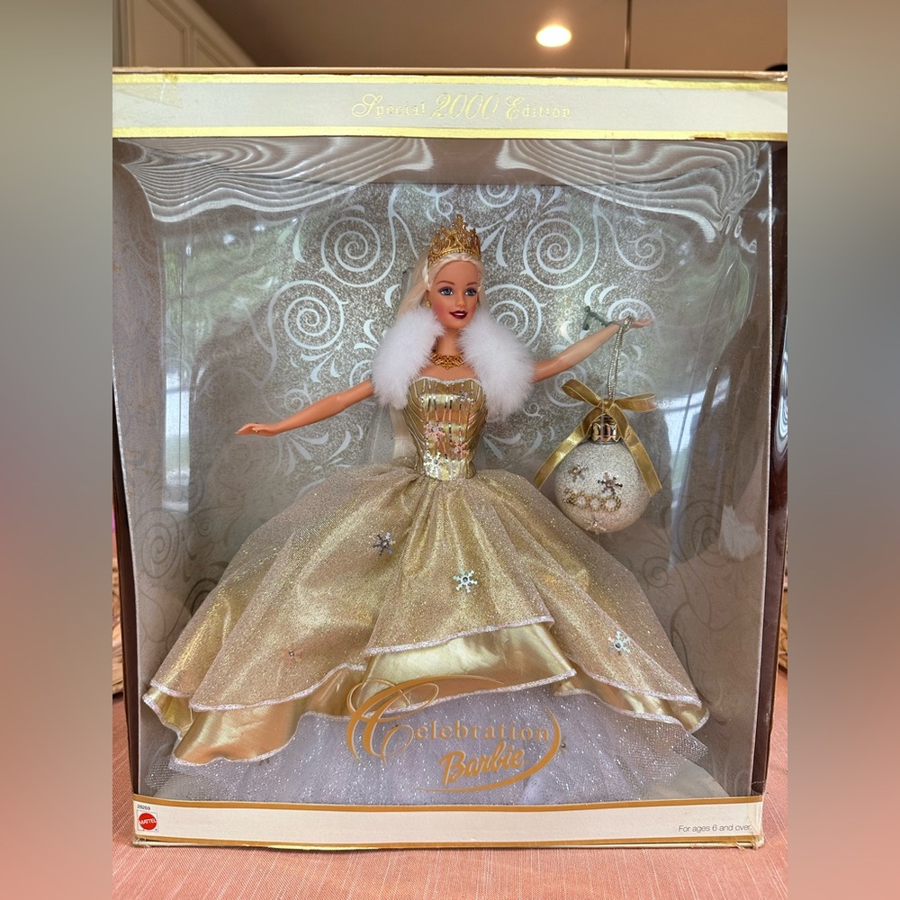 Mattel Barbie Special 2000 Edition Celebration Barbie Doll with Ornament #28269